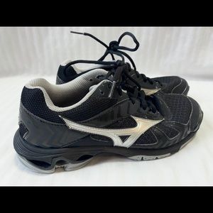 Mizuno Wave Bolt 7 Black/silver Volleyball Shoes